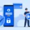 Security officer keeping cybersecurity threats at bay